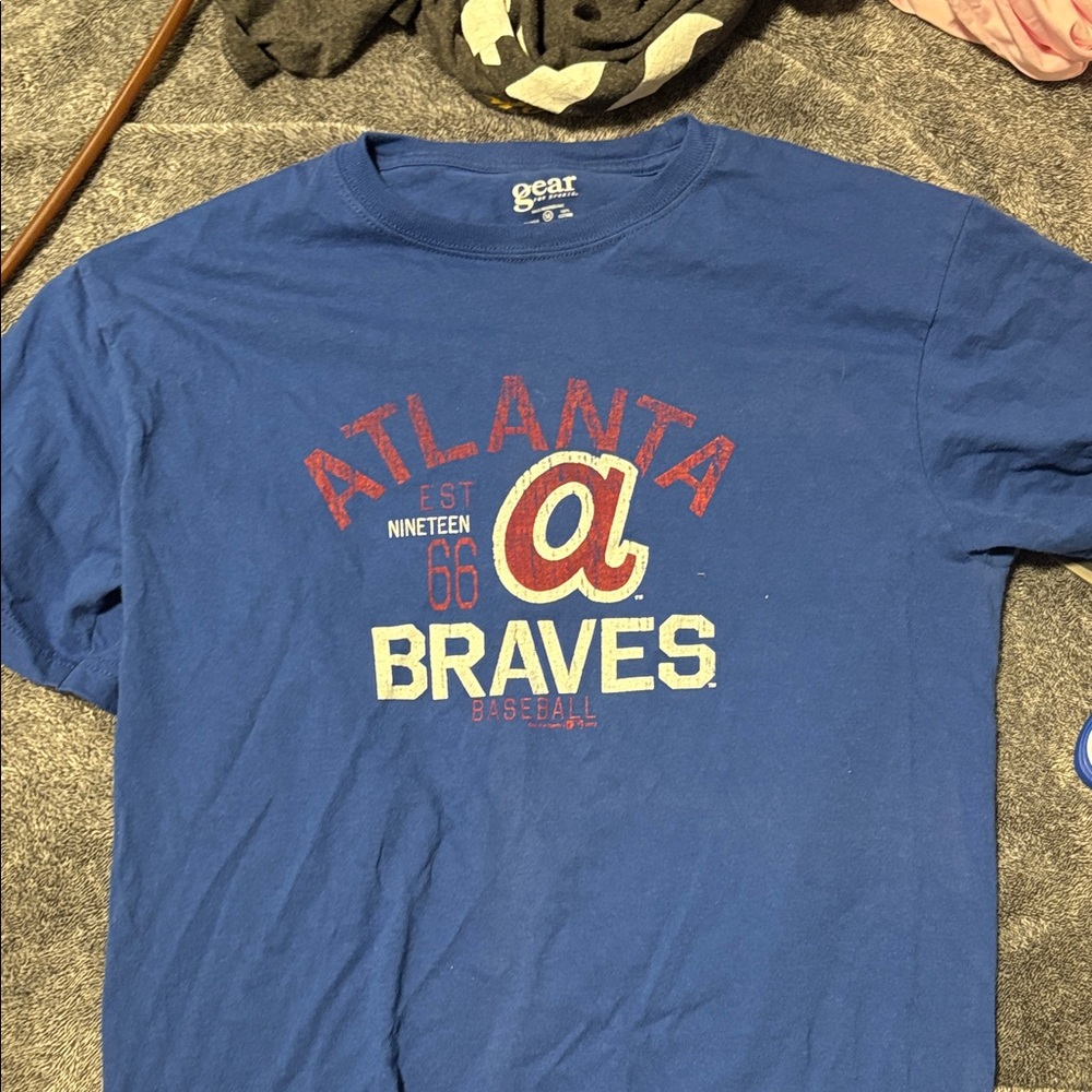 Blue Atlanta Braves T-Shirt